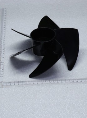 美的空气循环扇小电风扇落地扇FGA20VDD风叶5片叶子黑色原装