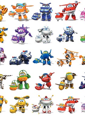 超级飞侠变形机器人大号乐迪迷你金刚胡须爷爷小青酷飞全套玩具