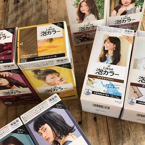 日本KAO/花王泡沫温和染发膏