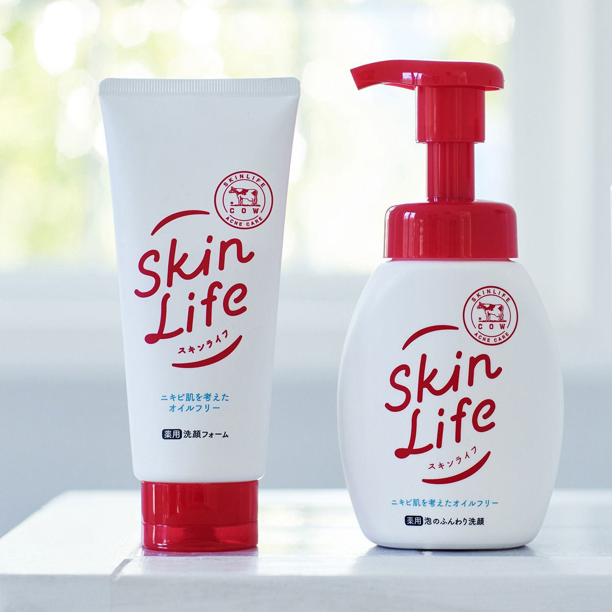 日本 COW牛乳 skinlife 抗痘祛痘洗面奶洁面泡沫 累销十年超千瓶