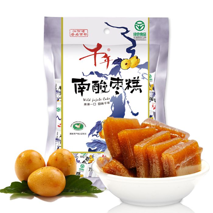 江西馆土特产包邮千年南酸枣糕125g果干零食办公室酸甜尽力优惠