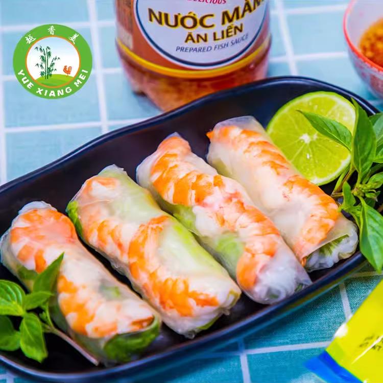 春卷皮生吃越南萨福克