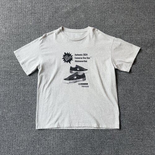 Converse x Thisisneverthat One Star Tee 宽松圆领短袖休闲T恤