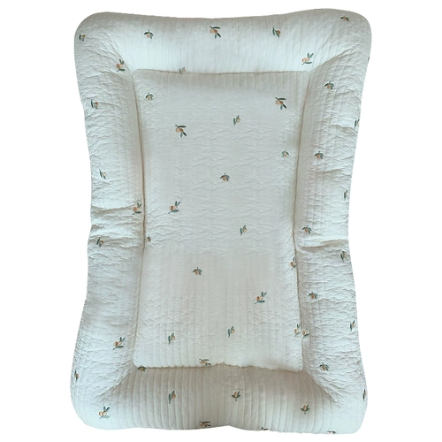 Детская хлопковая портативная кровать для новорожденных, дышащая подушка для выхода на улицу, 3D