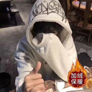 1506/WRW181/P37卫衣男连帽港风宽松潮牌字母印花百搭外套1,女装短外套,星座1506-1