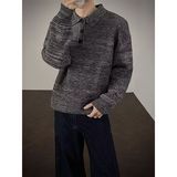 1506-1/MM58041/P72简约纯色细条磨毛通勤针织毛衣，男装针织衫/毛衣，星座1506-1