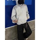 1506-1/WHT2351/P49美式卡通潮人连帽卫衣男，男装卫衣，星座1506-1
