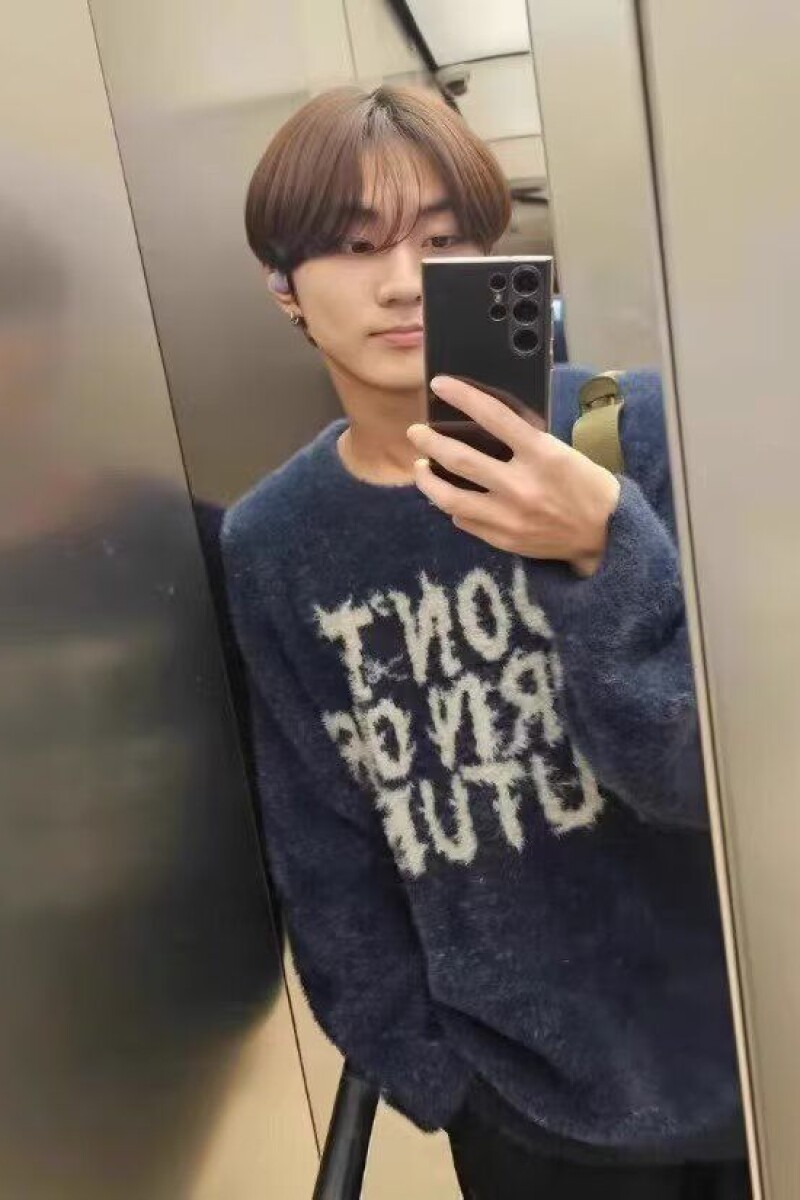 1506-1/M73851/P54长毛绒字母提花毛衣男宽松针织衫,男装针织衫/毛衣,星座1506-1