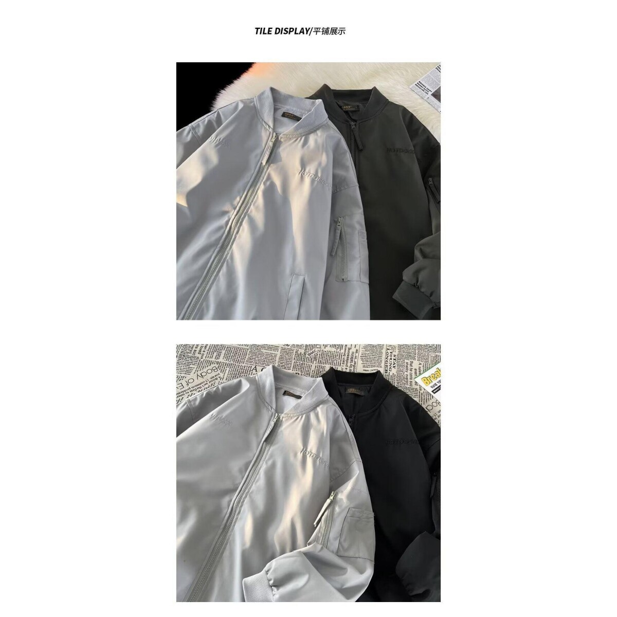 1506-1/JY1581/P62小尼力港风工装棒球服男,男装工装外套,星座1506-1
