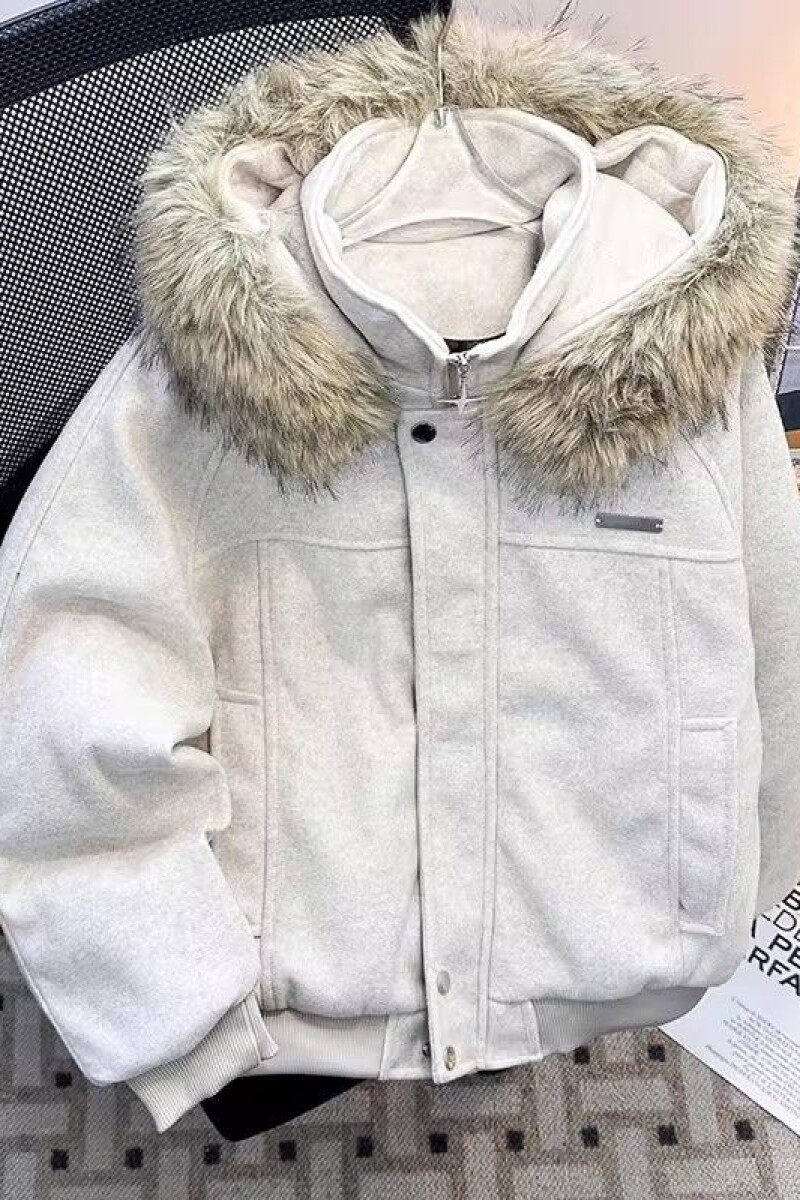 1506/M3671/P86毛呢棉服男女冬季保暖毛领拼接情侣棉衣外套1,男装棉衣,星座1506-1