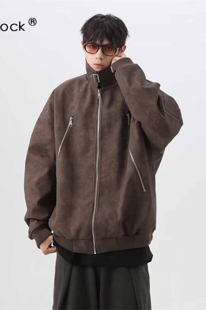 1506-1/JJK9361/P79秋冬高级感潮牌美式复古机车服外套,男装夹克,星座1506-1