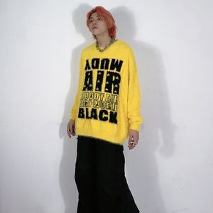 1506-1/M19631/P53圆领毛衣针织衫男潮牌帅气秋冬季图片