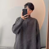 1506-1/MM161/P46秋冬新款开衫毛衣美式复古休闲慵懒，男装针织衫/毛衣，星座1506-1