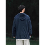 1506-1/JW10041/P44男子防泼防风透气宽松开衫风衣嘻哈，男装风衣，星座1506-1