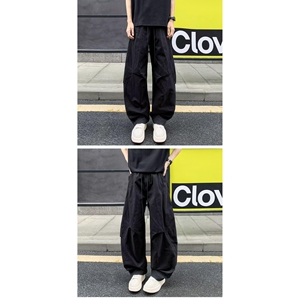 1506-1/KJ591/P51新款男士天丝棉麻垂感休闲裤图片