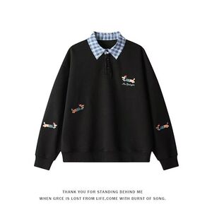 1506-1/CX901/P40男潮牌bf慵懒风情侣五分袖T恤图片