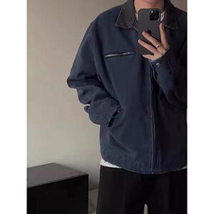 1506-1/JJK8851/P67美式复古底特律短款工装外套男.图片