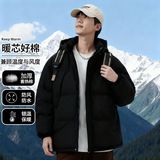 1506/MT6081/P64新款冬季美式潮牌连帽加厚棉袄男装外套1，女装短外套，星座1506-1