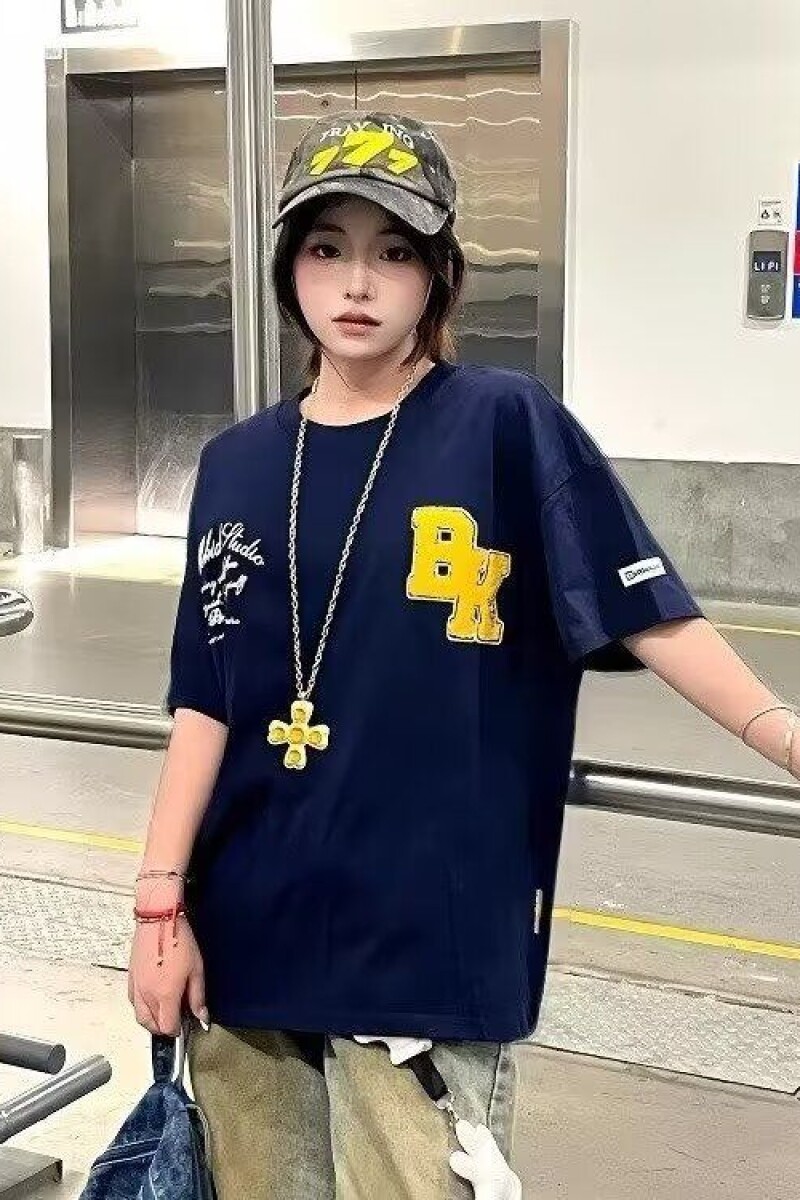1506-1/TDC0091/P42美式潮牌字母刺绣半袖短袖T恤男女,男装T恤,星座1506-1