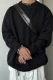 1506/MMY5251/P52圆领毛衣男款秋冬季美式慵懒风内搭打底针织衫2，男装T恤，星座1506-1