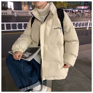 1506-1/MY2391/P60新款潮流学生宽松大码加厚棉面包服外套图片