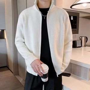 1506-1/MM2351/P49立领拉链青少年潮流纯色开衫针织外套,男装针织衫/毛衣,星座1506-1