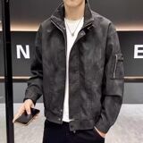 1506-1/JJ821/P61秋新款复古高街皮衣外套男，男装皮衣，星座1506-1