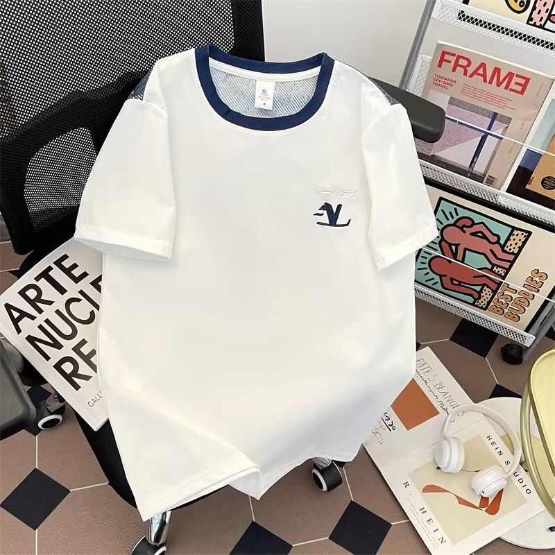 1506-1/TA691/P34夏季新款宽松休闲潮牌半袖上衣服图片