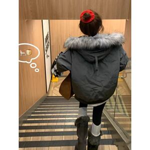 1506/MAF11071/P91男款冬季潮牌学院风夹克棉服复古保暖休闲外套2图片
