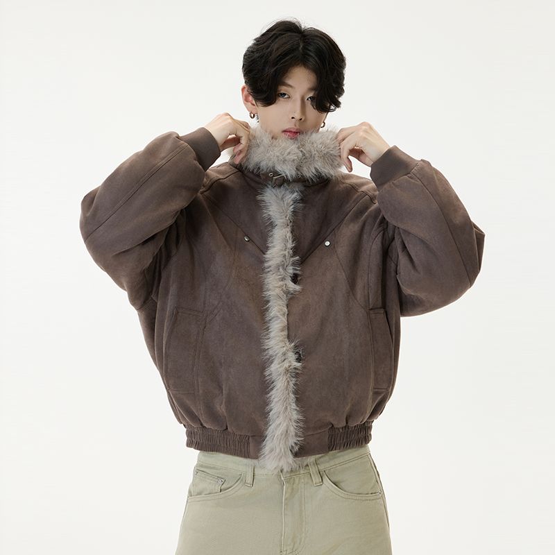 1506/QZSD020/P124美式冬季新款宽松棉袄外套加厚保暖夹克1，男装夹克，星座1506-1