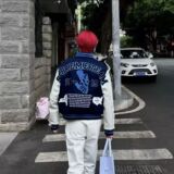 1506-1/JA1611/P70春秋新款潮流发泡印花圆领卫衣男，男装卫衣，星座1506-1