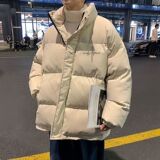 1506/QY2990/P63美式高街复古潮流棉服男冬季加厚立领棉衣外套1，男装棉衣，星座1506-1