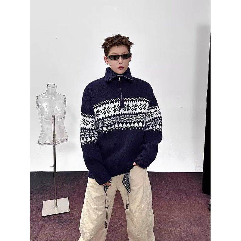 1506/MY8631/P62秋冬新款开衫毛衣美式复古休闲V领针织衫男1，男装针织衫/毛衣，星座1506-1