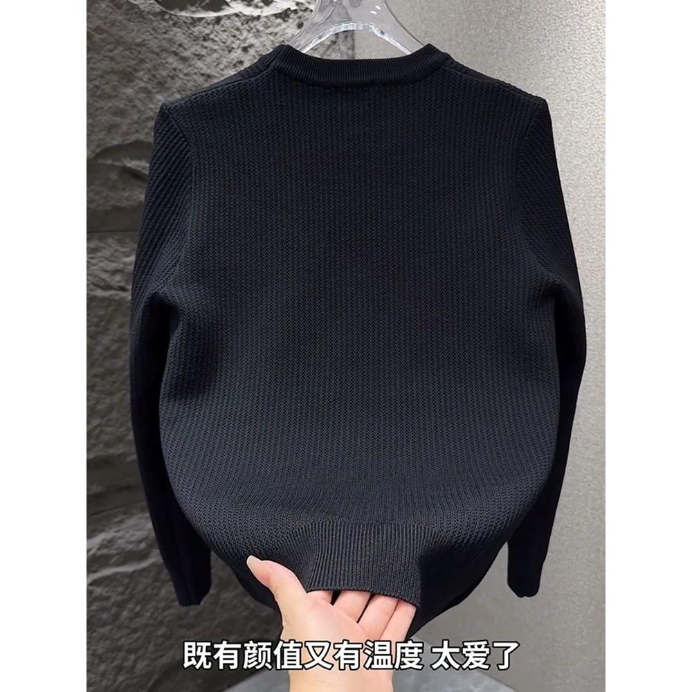 1506/MM8891/P56长袖内搭圆领纯色韩版显瘦套头毛衣上衣1,男装针织衫/毛衣,星座1506-1