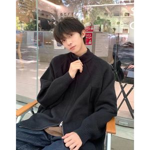 1506-1/MM351/P63美式潮牌拉链开衫毛衣男图片