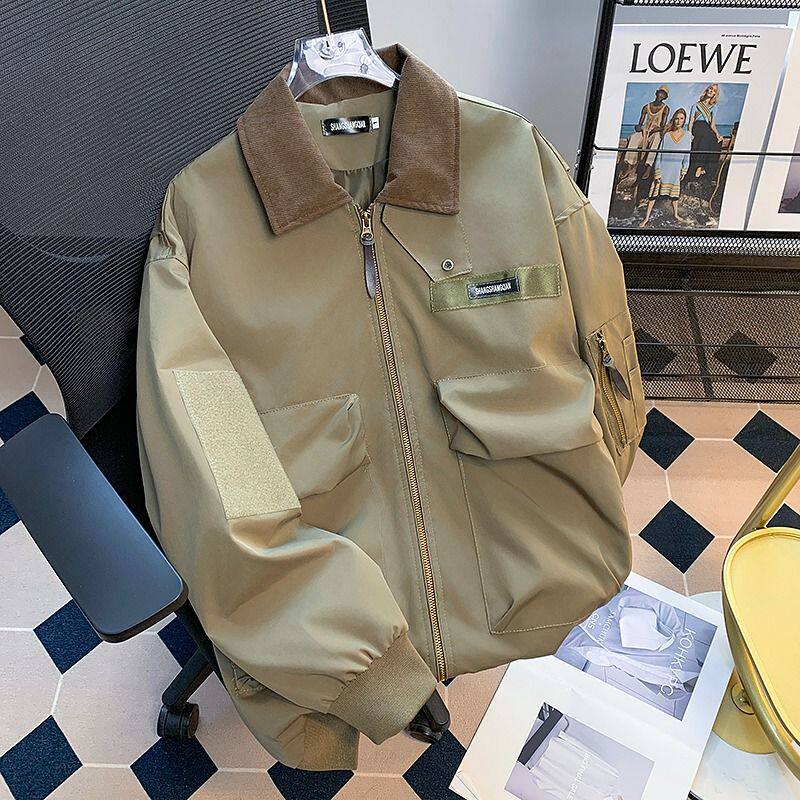 1506-1/J6781/P71户外飞行员外套男宽松高级机车服工装夹克棒球服，男装夹克，星座1506-1