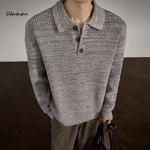 1506-1/MM58041/P72简约纯色细条磨毛通勤针织毛衣，男装针织衫/毛衣，星座1506-1