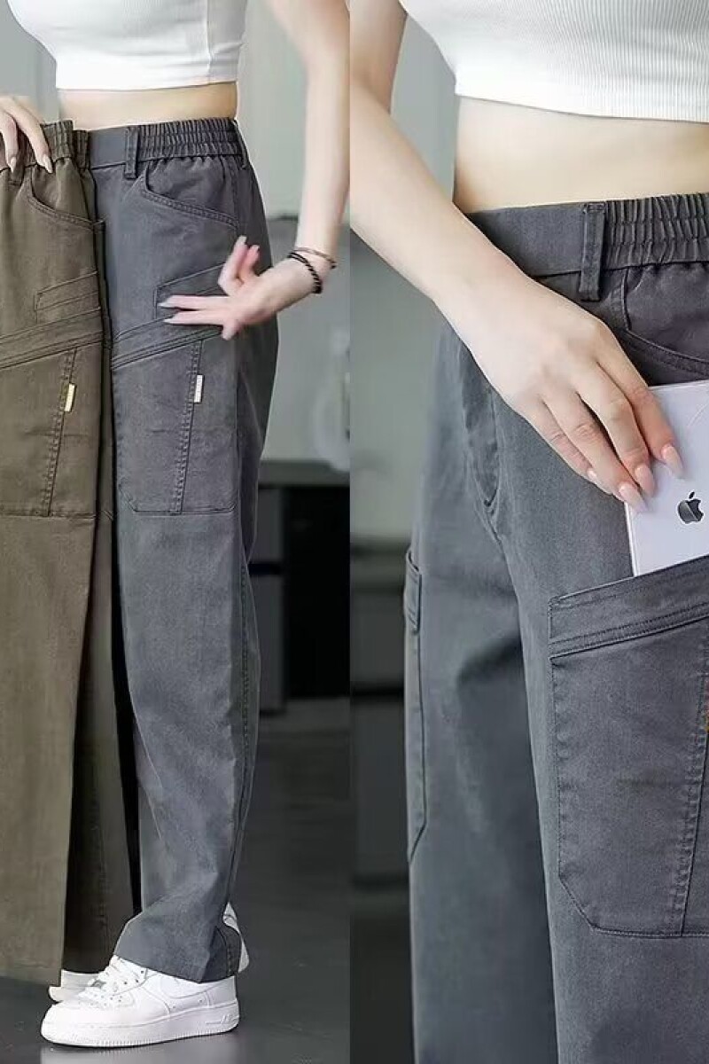 1506-1/KK7971/P38春秋季大口袋工装裤男士百搭宽松直筒,男装工装外套,星座1506-1