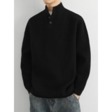 1506/M34881/P64冬季设计感高领针织衫毛衣男宽松长袖上衣2，男装针织衫/毛衣，星座1506-1