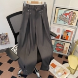 1506-1/KK28801/P51高街vibe休闲裤男宽松直筒机能工装裤子，男装休闲裤，星座1506-1