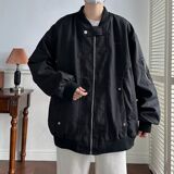 1506-1/J2661/P64秋季复古街头百搭外套潮牌机能宽松棒球服，女装短外套，星座1506-1