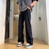 1506-1/K99521/P53美式复古拉链牛仔裤男休闲直筒微喇裤子，男装牛仔裤，星座1506-1