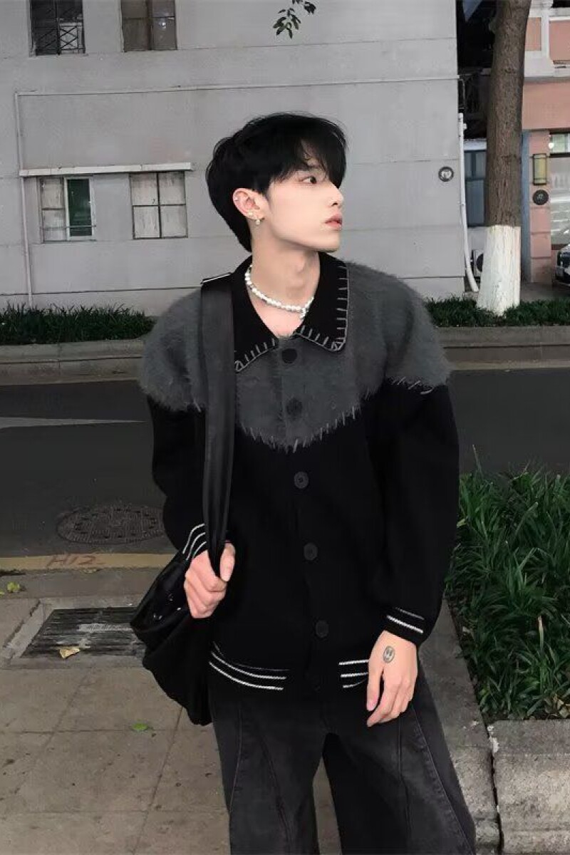 1506/MX0411/P64秋冬新款开衫毛衣美式复古休闲V领针织衫1,男装针织衫/毛衣,星座1506-1