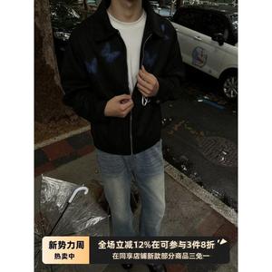 1506-1/JA1641/P69春秋痞帅外套男ins高街潮牌港风图片