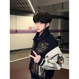 1506/JY66381/P64高街潮牌港风原宿风韩版潮流宽松夹克1，男装夹克，星座1506-1