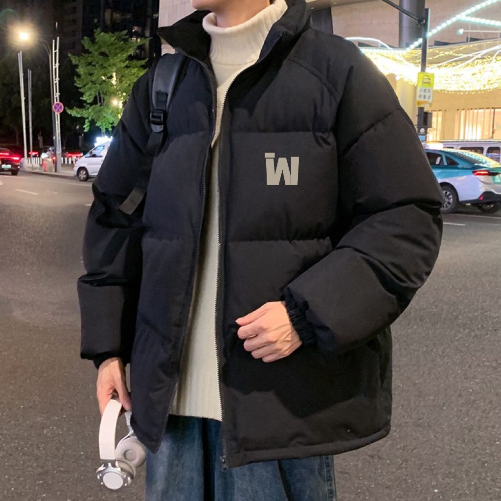 1506/QZ1200/P55面包服男生秋冬季韩版潮流加厚棉服立领外套1，男装棉衣，星座1506-1