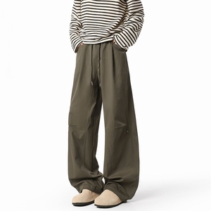 1506-1/KK101321/P51复古工装裤男女宽松廓形百搭阔腿高街休闲裤,男装休闲裤,星座1506-1