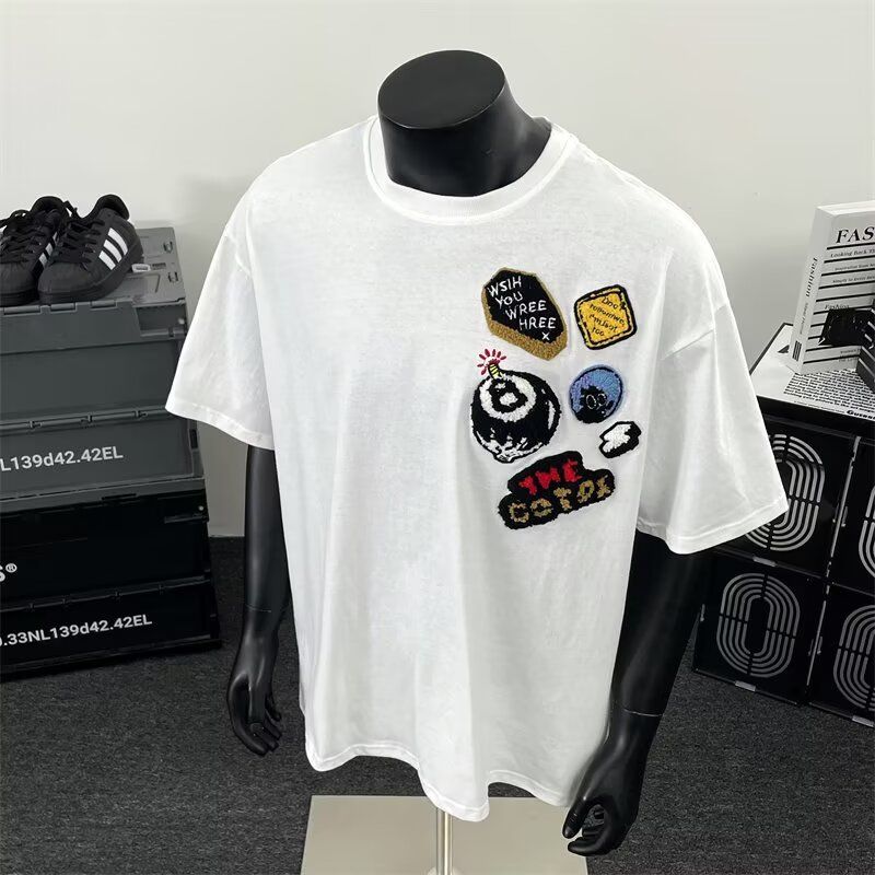 1506-1/WT131/P41简约基础卡通Logo印花圆领卫衣,男装卫衣,星座1506-1