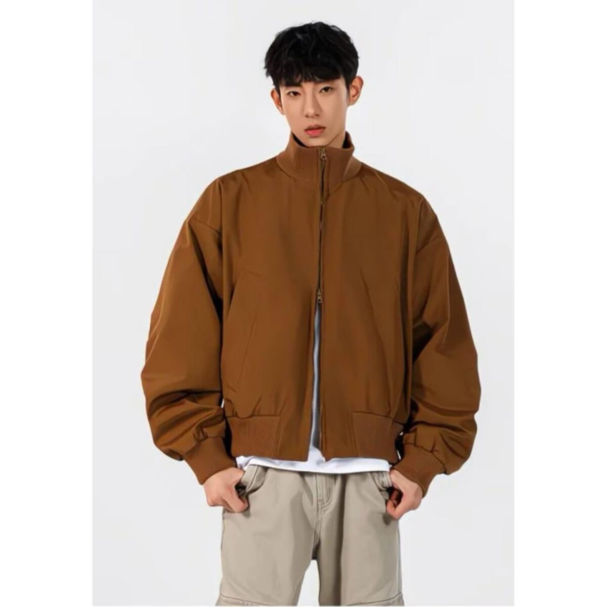 1506-1/JW6221/P59美式宽松痞帅棒球服潮牌百搭外套,女装短外套,星座1506-1