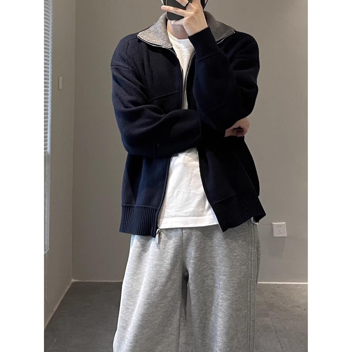 1506-1/MGT301/P81毛衣外套秋冬季韩系男士宽松休闲,男装针织衫/毛衣,星座1506-1